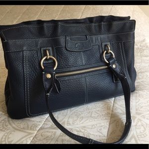 Coach Navy Blue Purse